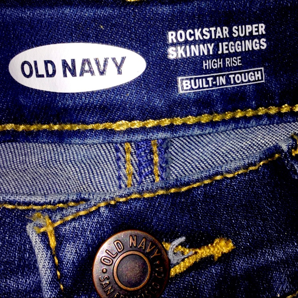 Old navy high rise jeans.